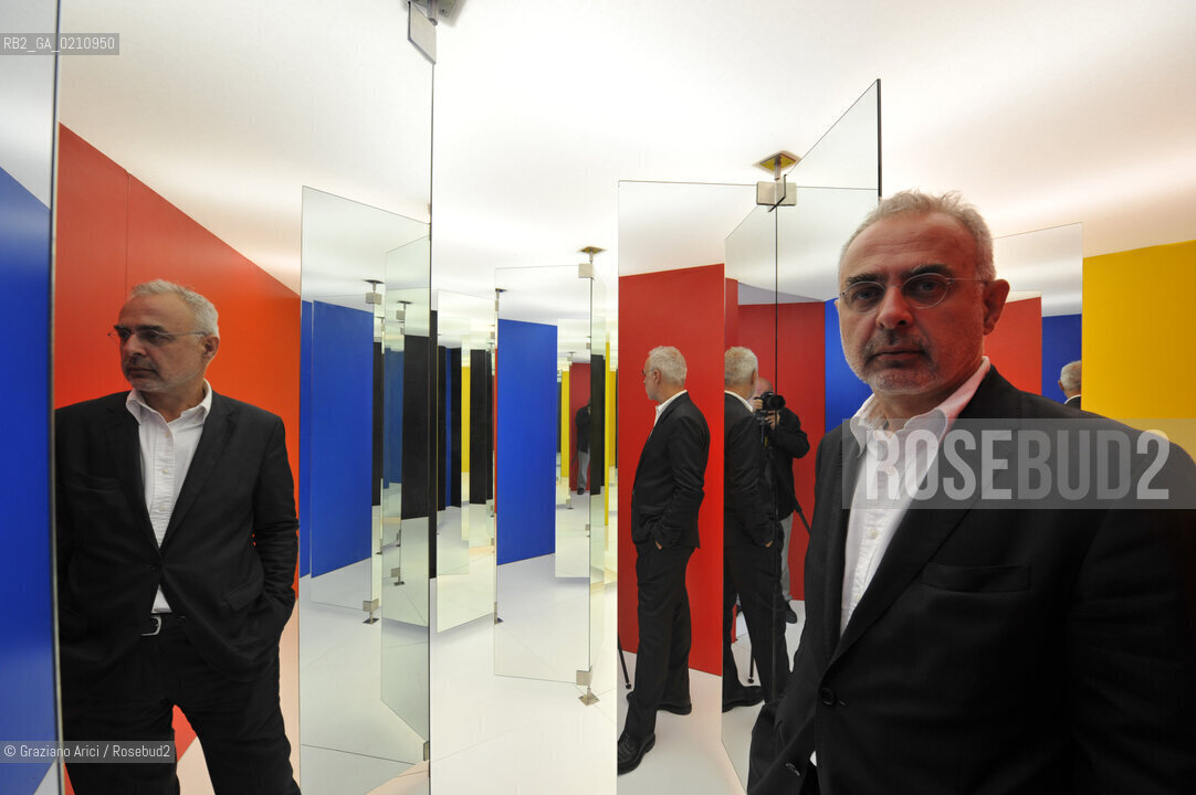 VENICE 16/09/08 - THE CRITIC FRANCESCO BONAMI IN PALAZZO GRASSI IN THE EXPOSITION ITALICS ©Graziano Arici/Rosebud2