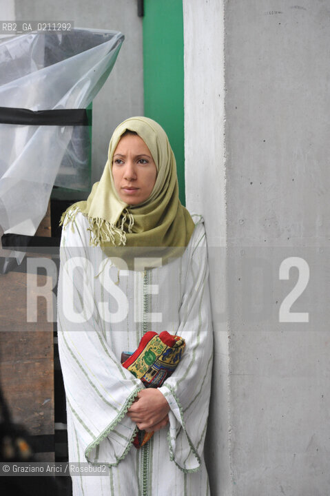 VENICE 30 SEPTEMBER 2008 THE HOLIDAY FOR THE END OF RAMADAM IN VILLORBA BASKET STADIUM OF BENETTON - PALAVERDE  ©Graziano Arici/Rosebud2 ISLAM MUSSULMANI EXTRACOMUNITARI RELIGIONE