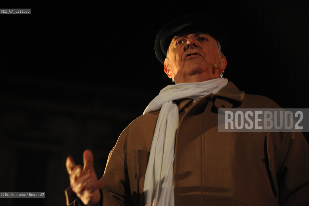 VENICE, 14.02.2009. THE NOBEL PRIZE IN LITERATURE DARIO FO © MARTABUSO/ARICI/GRAZIANERI LETTERATURA TEATRO