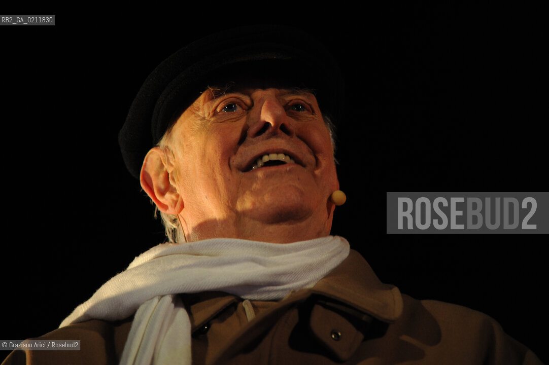 VENICE, 14.02.2009. THE NOBEL PRIZE IN LITERATURE DARIO FO © MARTABUSO/ARICI/GRAZIANERI LETTERATURA TEATRO