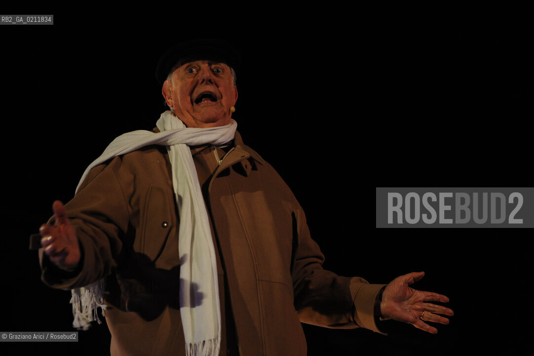 VENICE, 14.02.2009. THE NOBEL PRIZE IN LITERATURE DARIO FO © MARTABUSO/ARICI/GRAZIANERI LETTERATURA TEATRO