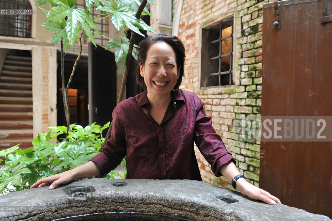 VENEZIA 21/05/09 - THE WRITER GISH JEN ©Graziano Arici/Rosebud2 LETTERATURA POESIA