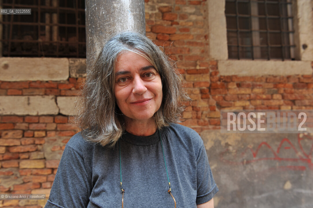 VENEZIA 21/05/09 - THE WRITER IOANNA KARISTIANI ©Graziano Arici/Rosebud2 LETTERATURA POESIA