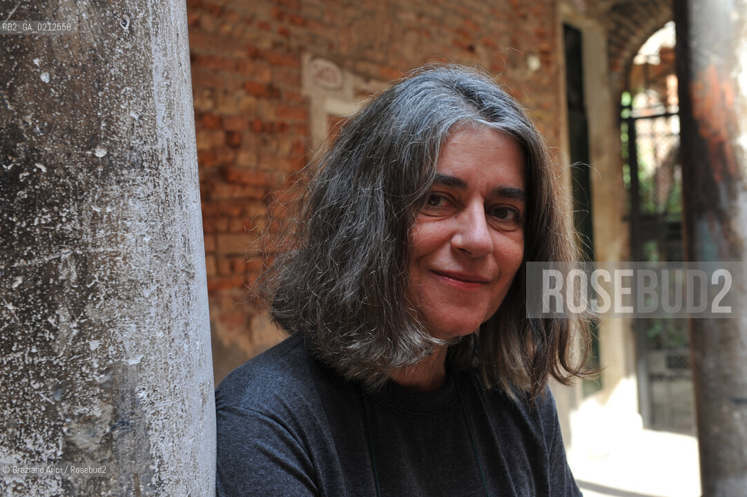 VENEZIA 21/05/09 - THE WRITER IOANNA KARISTIANI ©Graziano Arici/Rosebud2 LETTERATURA POESIA