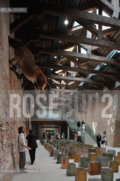 05.06.2009. THE NEW CONTEMPORARY ART CENTRE- FRANCOIS PINAULT FOUNDATION AT PUNTA DELLA DOGANA : THE NEW MODERN ART MUSEUM IN VENICE ©Graziano Arici/Rosebud2 ARTE MUSEO