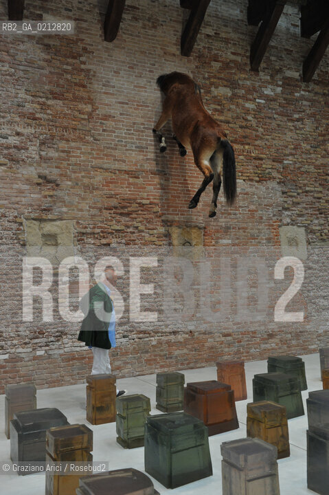 05.06.2009. THE NEW CONTEMPORARY ART CENTRE- FRANCOIS PINAULT FOUNDATION AT PUNTA DELLA DOGANA : THE NEW MODERN ART MUSEUM IN VENICE ©Graziano Arici/Rosebud2 ARTE MUSEO