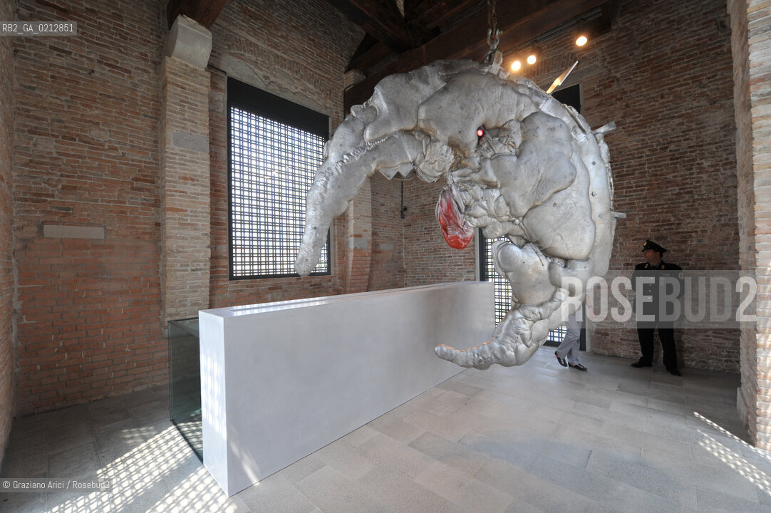 05.06.2009. THE NEW CONTEMPORARY ART CENTRE- FRANCOIS PINAULT FOUNDATION AT PUNTA DELLA DOGANA : THE NEW MODERN ART MUSEUM IN VENICE - MARK HANDFORTH ©Graziano Arici/Rosebud2 ARTE MUSEO