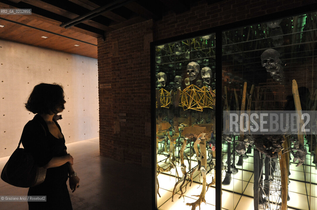 05.06.2009. THE NEW CONTEMPORARY ART CENTRE- FRANCOIS PINAULT FOUNDATION AT PUNTA DELLA DOGANA : THE NEW MODERN ART MUSEUM IN VENICE - MATHEW DAY JACKSON ©Graziano Arici/Rosebud2 ARTE MUSEO