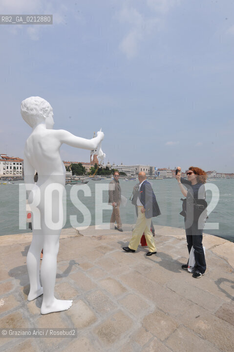 05.06.2009. THE NEW CONTEMPORARY ART CENTRE- FRANCOIS PINAULT FOUNDATION AT PUNTA DELLA DOGANA : THE NEW MODERN ART MUSEUM IN VENICE - CHARLES RAY WORK ©Graziano Arici/Rosebud2 ARTE MUSEO