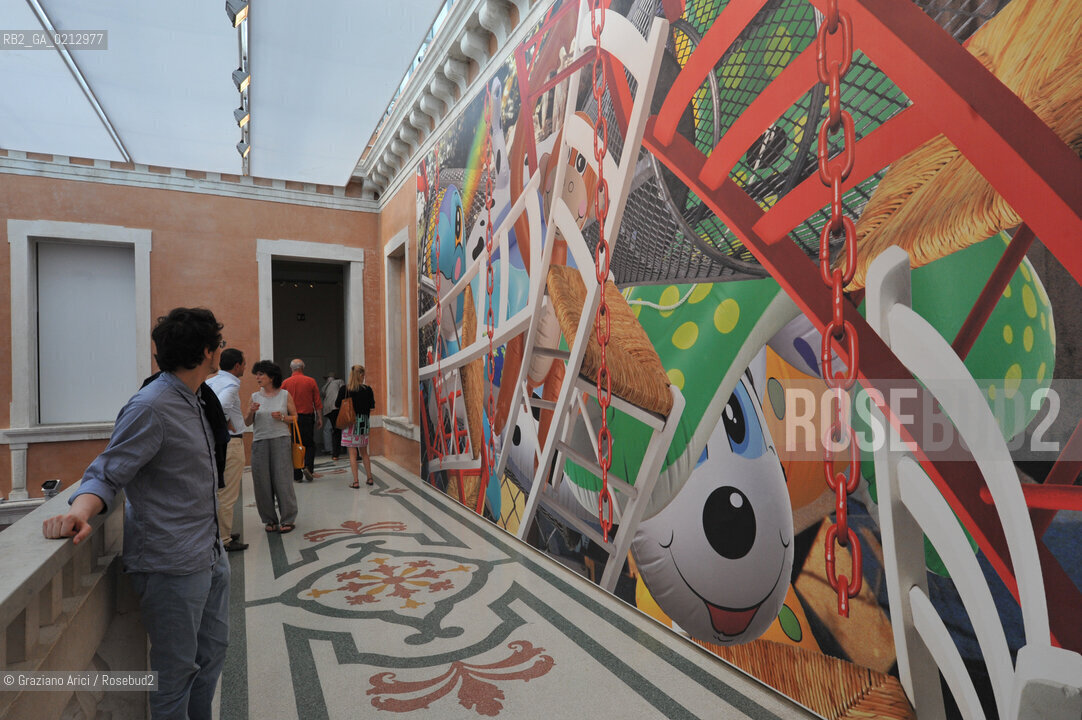 05.06.2009. PALAZZO GRASSI : EXPOSITION MAPPING THE STUDIO : JEFF KOONS ©Graziano Arici/Rosebud2 ARTE MUSEO PINAULT