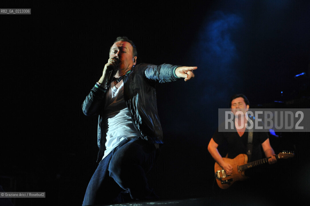 VENICE 25/07/09 - JIM KERR AND THE SIMPLE MINDS IN CONCERT IN VENICE ©Graziano Arici/Rosebud2 MUSICA POP ROCK