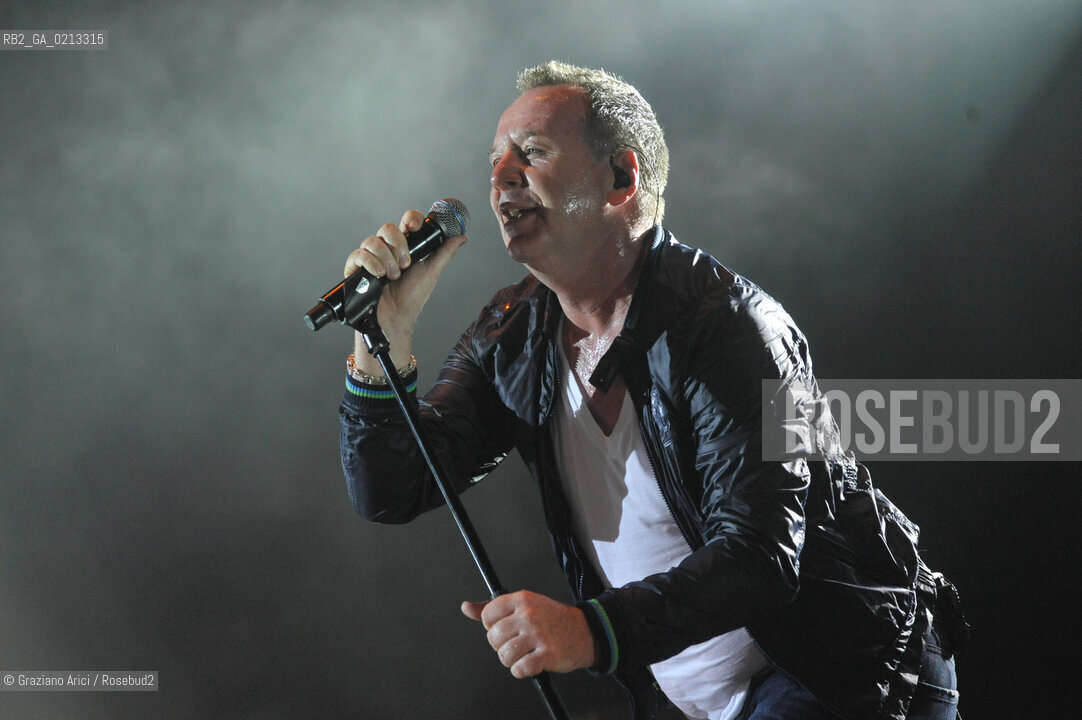 VENICE 25/07/09 - JIM KERR AND THE SIMPLE MINDS IN CONCERT IN VENICE ©Graziano Arici/Rosebud2 MUSICA POP ROCK