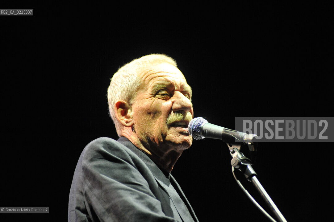 VENICE 31/07/09 - THE SINGER AND COMPONIST PAOLO CONTE IN CONCERT IN VENICE @ Graziano Arici/Rosebud2 MUSICA CANTAUTORE