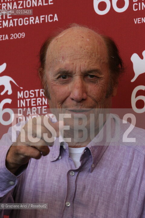 02/09/2009 - VENICE 66th FILM FESTIVAL - FILM QUESTI FANTASMI 2 - FRANCESCO ALBERONI