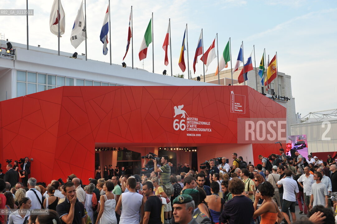 02/09/2009 - VENICE 66th FILM FESTIVAL - THE FILM FESTIVAL PALACE ©Graziano Arici/Rosebud2