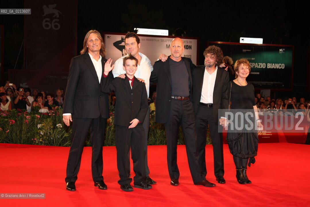 Italy, Venice - September 03, 2009.66th VENICE INTERNATIONAL FILM FESTIVAL - RED CARPET FILM: THE ROAD. THE CAST