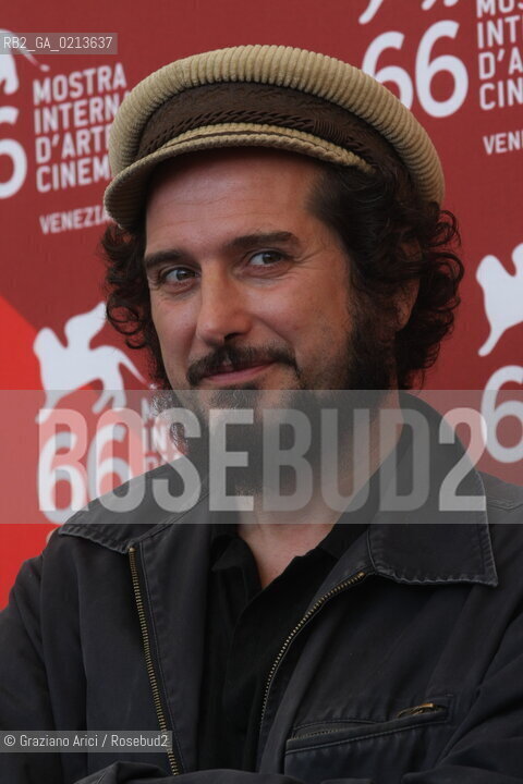 Italy, Venice - September 04th, 2009.66th VENICE INTERNATIONAL FILM FESTIVAL - FILM: DIECI INVERNI - THE SINGER VINICIO CAPOSELA.