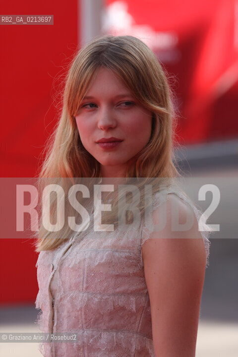 Italy, Venice - September 04th, 2009.66th VENICE INTERNATIONAL FILM FESTIVAL - FILM: LOURDES - RED CARPET - THE ACTRESS LÉA SEYDOUX