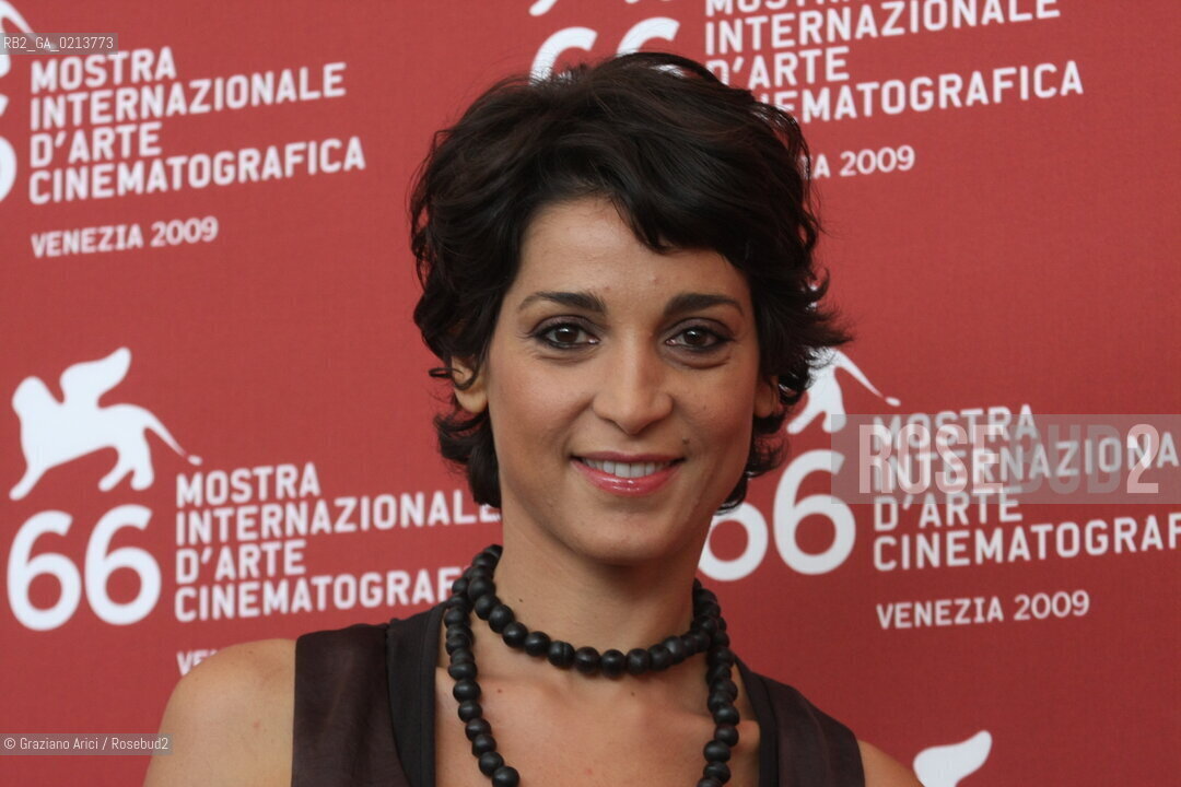 Italy, Venice - September 05th, 2009.66th VENICE INTERNATIONAL FILM FESTIVAL - FILM: PROVE PER UNA TRAGEDIA SICILIANA. THE ACTRESS DONATELLA FINOCCHIARO