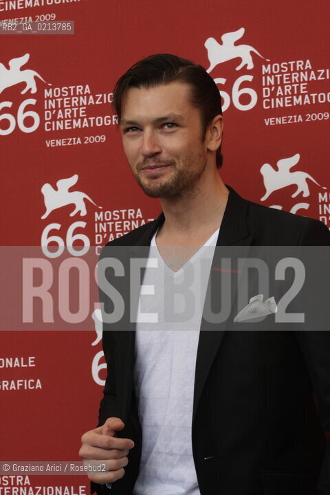 Italy, Venice - September 05th, 2009.66th VENICE INTERNATIONAL FILM FESTIVAL - FILM: TETSUO THE BULLET MAN. THE ACTOR ERIK BOSSICK.