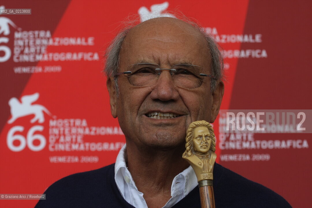 Italy, Venice - September 05th, 2009.66th VENICE INTERNATIONAL FILM FESTIVAL - FILM: LA BOHÉME, THE DEATH OF PENTHEUS, MUDANZA, ARMANDO TESTA - POVERO MA MODERNO..DIRECTOR OF MUDANZA, PERE PORTABELLA