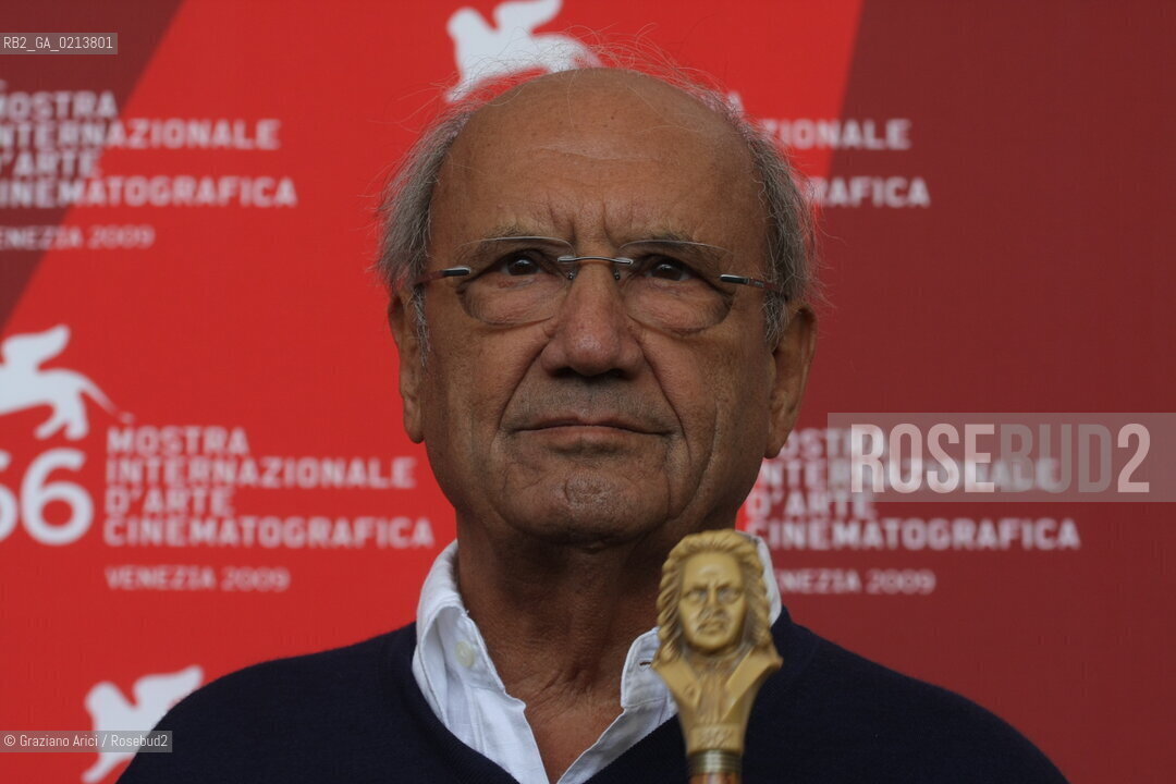 Italy, Venice - September 05th, 2009.66th VENICE INTERNATIONAL FILM FESTIVAL - FILM: LA BOHÉME, THE DEATH OF PENTHEUS, MUDANZA, ARMANDO TESTA - POVERO MA MODERNO..DIRECTOR OF MUDANZA, PERE PORTABELLA