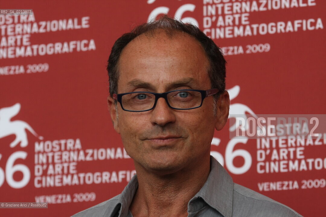 Italy, Venice - September 05th, 2009.66th VENICE INTERNATIONAL FILM FESTIVAL - FILM: LA BOHÉME, THE DEATH OF PENTHEUS, MUDANZA, ARMANDO TESTA - POVERO MA MODERNO..FOR ARMANDO TESTA - POVERO MA MODERNO: THE DIRECTOR PAPPI CORSICATO