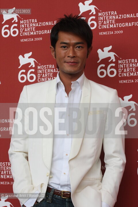 Italy, Venice - September 05th, 2009.66th VENICE INTERNATIONAL FILM FESTIVAL - FILM: YI NGOY. THE ACTOR LOUIS KOO