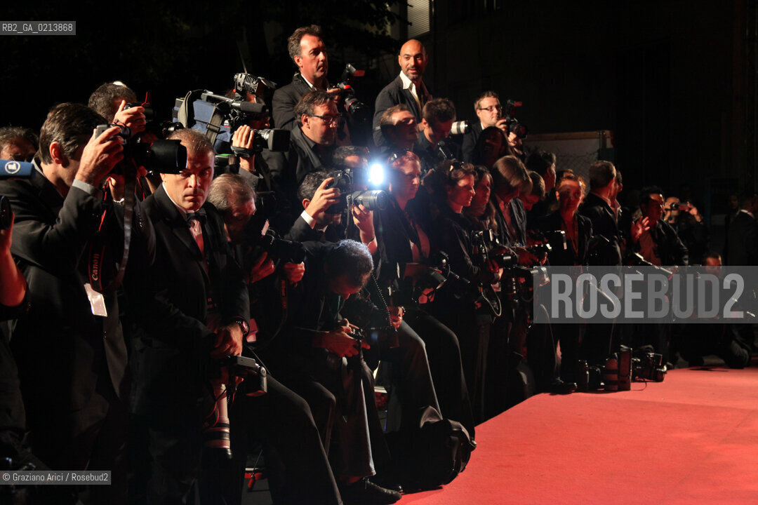 Italy, Venice - September 05th, 2009.66th VENICE INTERNATIONAL FILM FESTIVAL - RED CARPET FILM IO SONO LAMORE - PHOTOGRAPHERS