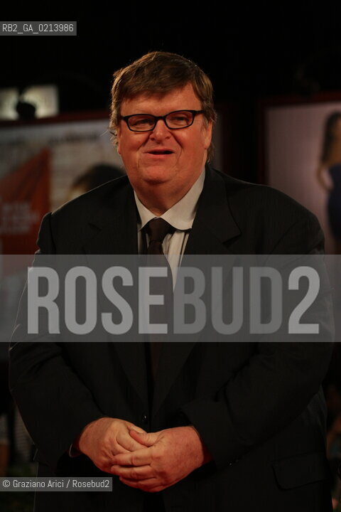 Italy, Venice - September 06th, 2009.66th VENICE INTERNATIONAL FILM FESTIVAL - FILM:CAPITALISM: A LOVE STORY. RED CARPET - THE DIRECTOR MICHAEL MOORE.