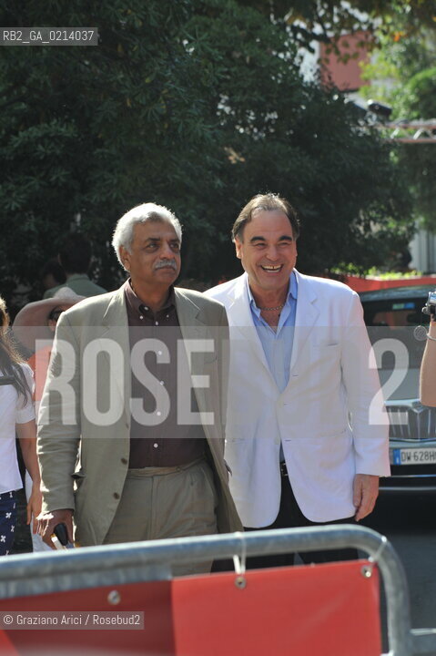 Italy, Venice - September 07th, 2009.66th VENICE INTERNATIONAL FILM FESTIVAL - FILM SOUTH OF THE BORDER : THE DIRECTOR OLIVER STONE   ©Graziano Arici/Rosebud2 Italy, Venice - September 07th, 2009.66th VENICE INTERNATIONAL FILM FESTIVAL - FILM SOUTH OF THE BORDER : THE DIRECTOR OLIVER STONE   ©Graziano Arici/Rosebud2 Italy, Venice - September 07th, 2009.66th VENICE INTERNATIONAL FILM FESTIVAL - FILM SOUTH OF THE BORDER : THE DIRECTOR OLIVER STONE WITH THE SCREENWRITER TARIQ ALI   ©Graziano Arici/Rosebud2