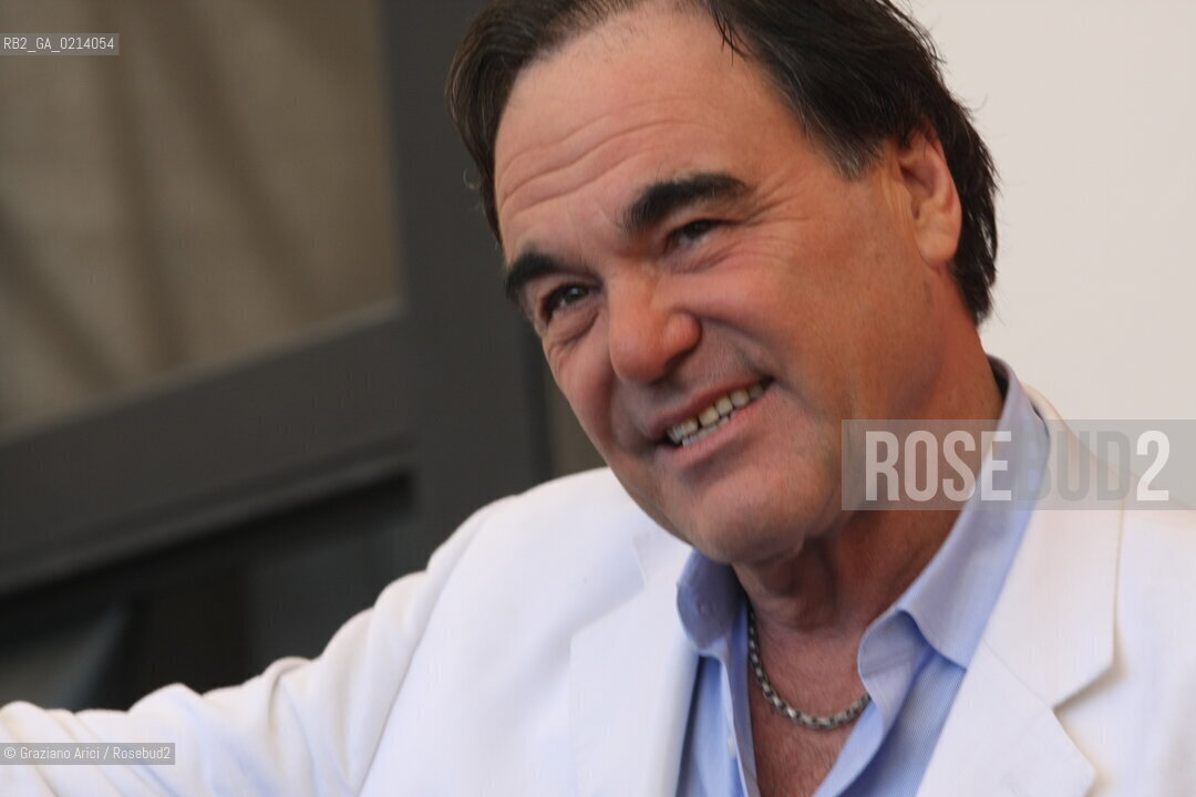 Italy, Venice - September 06th, 2009.66th VENICE INTERNATIONAL FILM FESTIVAL - FILM: SOUTH OF THE BORDER. THE DIRECTOR OLIVER STONE