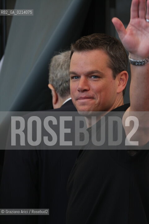 Italy, Venice - September 06th, 2009.66th VENICE INTERNATIONAL FILM FESTIVAL - FILM: THE INFORMANT! - THE ACTOR MATT DAMON.
