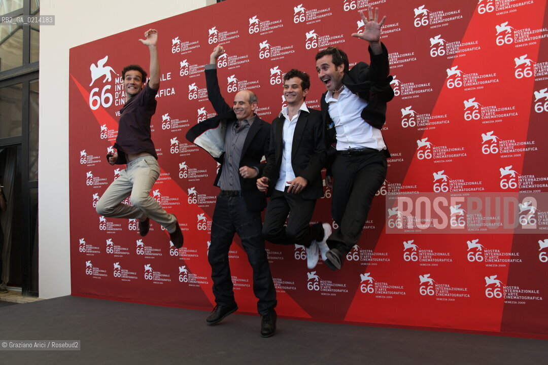 Italy, Venice - September 08th, 2009.66th VENICE INTERNATIONAL FILM FESTIVAL - FILM: LEBANON. THE CAST.