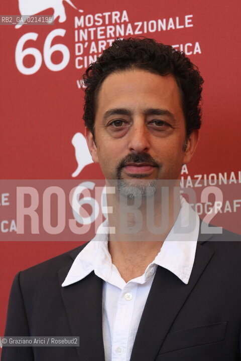 Italy, Venice - September 08th, 2009.66th VENICE INTERNATIONAL FILM FESTIVAL - FILM: THE MEN WHO STARE AT GOATS. THE DIRECTOR GRANT HESLOV.