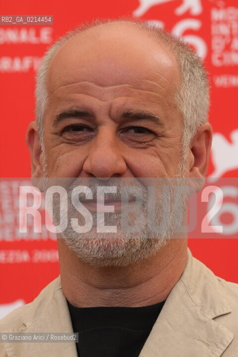 Italy, Venice - September 09th, 2009.66th VENICE INTERNATIONAL FILM FESTIVAL - FILM: DESERTO ROSA- LUIGI GHIRRI AND CITAEM BLOKADNUJU KNIGU (READING BOOK OF BLOCKADE) - THE NARRATOR TONI SERVILLO