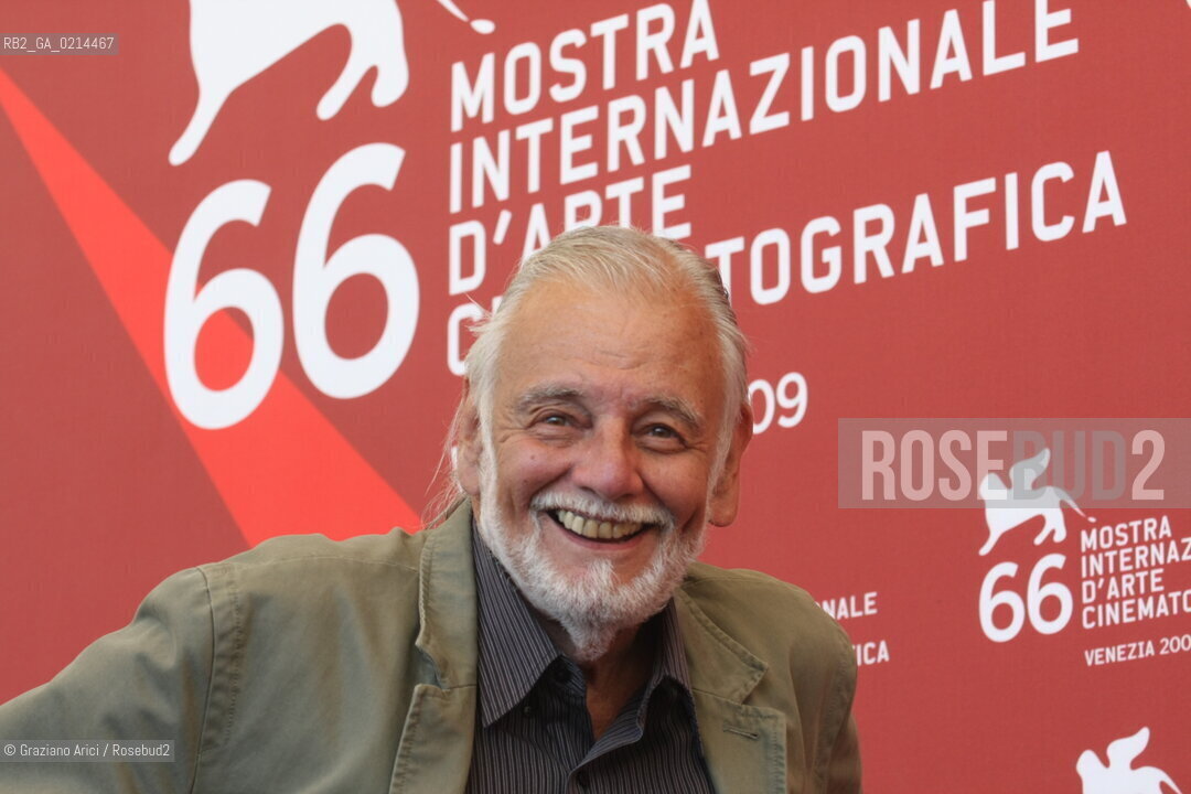 Italy, Venice - September 09th, 2009.66th VENICE INTERNATIONAL FILM FESTIVAL - FILM: SURVIVAL OF THE DEAD. THE DIRECTOR GEORGE A. ROMERO