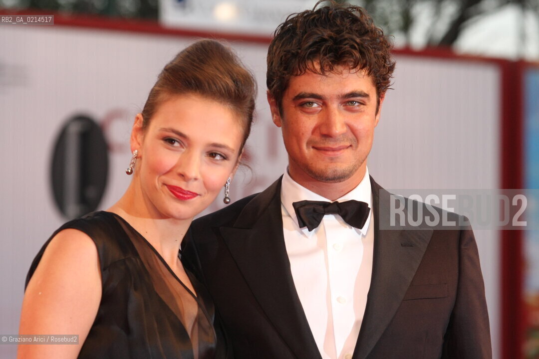Italy, Venice - September 09th, 2009.66th VENICE INTERNATIONAL FILM FESTIVAL - RED CARPET FILM: IL GRANDE SOGNO. THE ACTOR RICCARDO SCAMARCIO AND THE ACRESS JASMINE TRINCA.