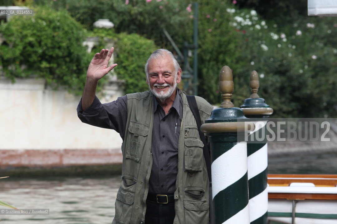 Italy, Venice - September 10th, 2009.66th VENICE INTERNATIONAL FILM FESTIVAL - THE DIRECTOR GEORGE A. ROMERO.