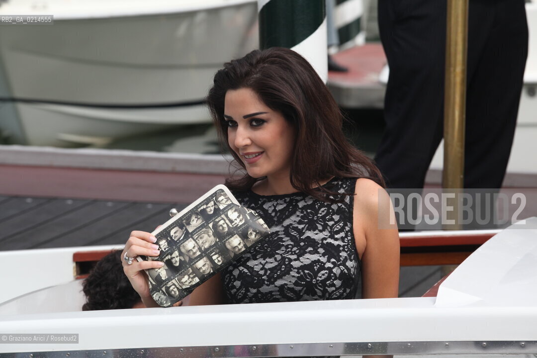 Italy, Venice - September 10th, 2009.66th VENICE INTERNATIONAL FILM FESTIVAL - THE ACTRESS CYRINE ABDEL NOUR