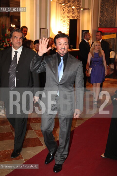 Italy, Venice - September 11th, 2009.66th VENICE INTERNATIONAL FILM FESTIVAL - THE ACTOR SYLVESTER STALLONE AT THE CASINO. ©Graziano Arici/Rosebud2