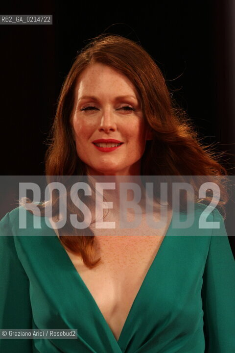 Italy, Venice - September 11th, 2009.66th VENICE INTERNATIONAL FILM FESTIVAL - RED CARPET FILM: A SINGLE MAN. THE DIRECTOR TOM FORD WITH THE ACTRESS JULIANNE MOORE ©Graziano Arici/Rosebud2