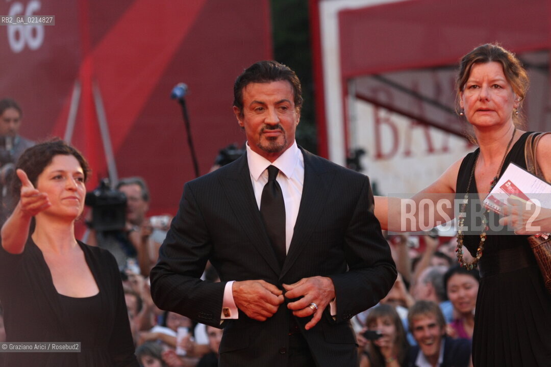 Italy, Venice - September 12th, 2009.66th VENICE INTERNATIONAL FILM FESTIVAL - CLOSING CEREMONY - RED CARPET OFFICIAL AWARDS - THE ACTOR SYLVESTER STALLONE