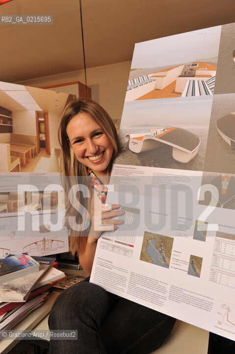 Sottomarina (Venezia) The young yacht designer Laura Meo Boscolo ©Graziano Arici/Rosebud2 barca