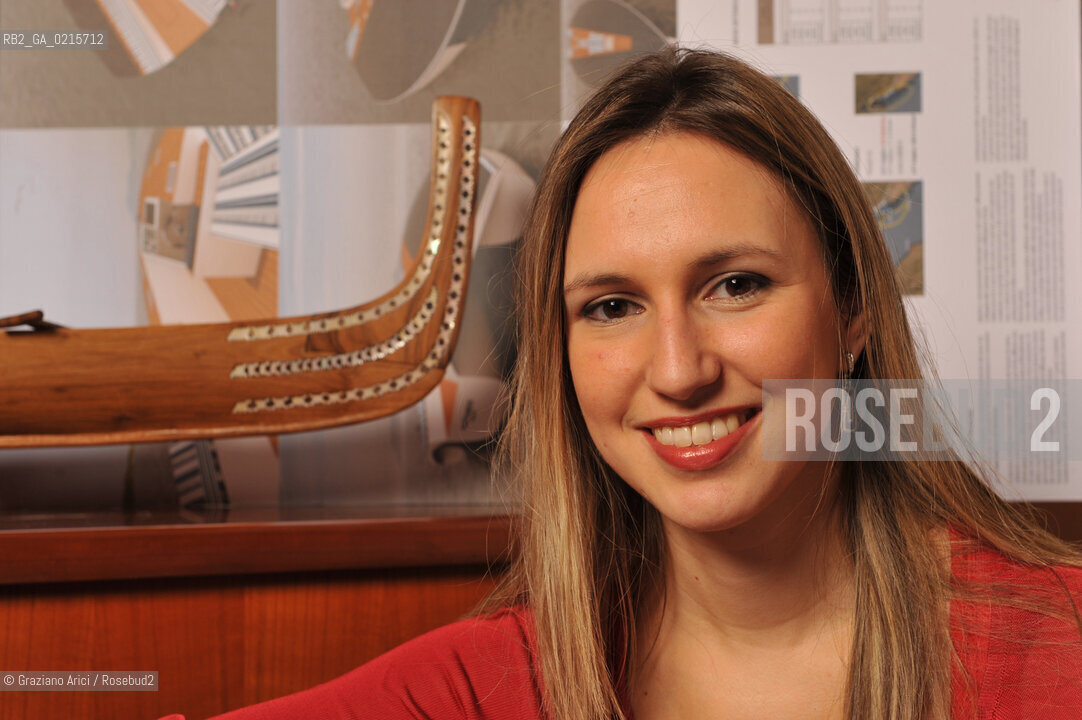 Sottomarina (Venezia) The young yacht designer Laura Meo Boscolo ©Graziano Arici/Rosebud2 barca