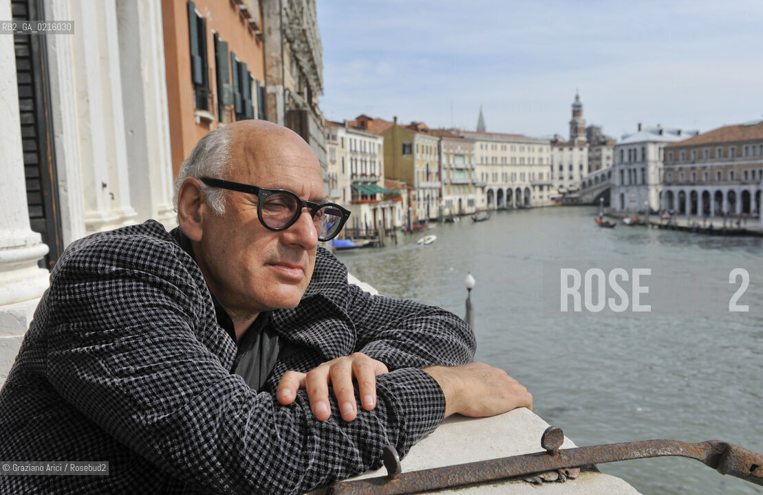 Venice 13/5/10 - The composer and pianist Michael Nyman musica pianista ©Graziano Arici/Rosebud2