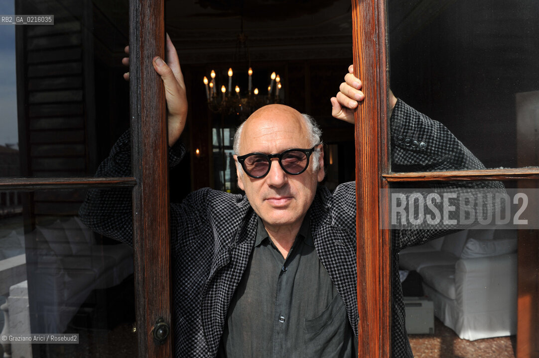 Venice 13/5/10 - The composer and pianist Michael Nyman musica pianista ©Graziano Arici/Rosebud2