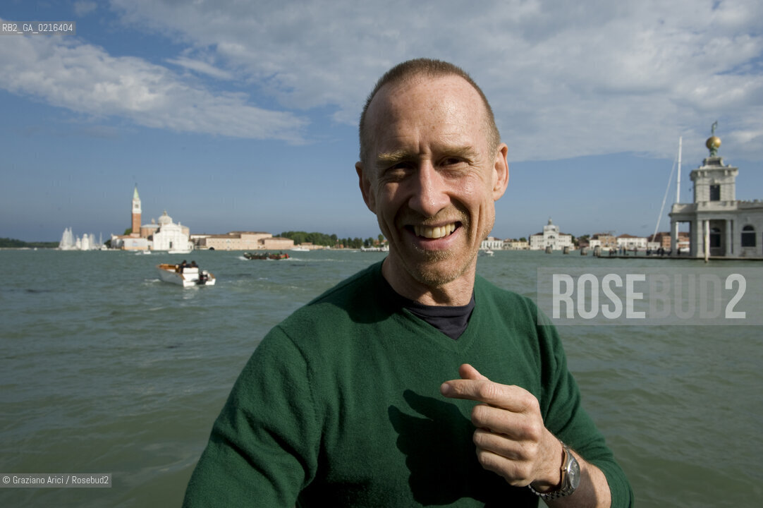 VENICE 4/6/10 - The dancer and choreograph William Forsythe Golden Lion for Lifetime Achievement danza balletto Leone dOro alla Carriera ©Graziano Arici/Rosebud2