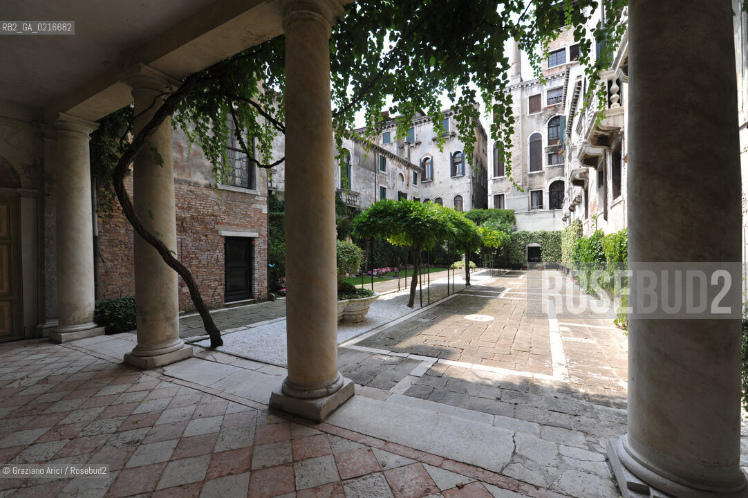 Venice 2/7/10 - the fashion designer Pierre Cardin open his Palace in Venice to present his Musical Casanova in World Premiere in Venice. His Palace, Cà Bragadin, was the House of Giacomo Casanova stilista moda ©Graziano Arici/Rosebud2