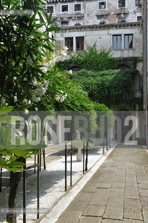Venice 2/7/10 - the fashion designer Pierre Cardin open his Palace in Venice to present his Musical Casanova in World Premiere in Venice. His Palace, Cà Bragadin, was the House of Giacomo Casanova stilista moda ©Graziano Arici/Rosebud2